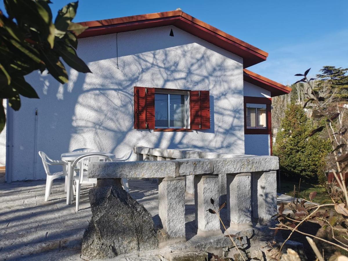 Casita Independiente Con Jardin Y Chimenea. Cercedilla Eksteriør bilde