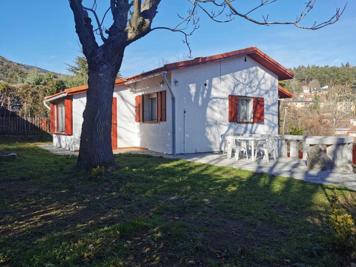 Casita Independiente Con Jardin Y Chimenea. Cercedilla Eksteriør bilde